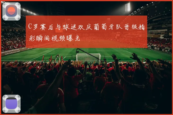 C罗赛后与球迷欢庆葡萄牙队晋级精彩瞬间视频曝光